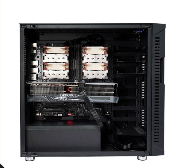 RENDER DUAL XEON PLATINUM 8180 | 128GB | NVIDIA RTX 4070 12G